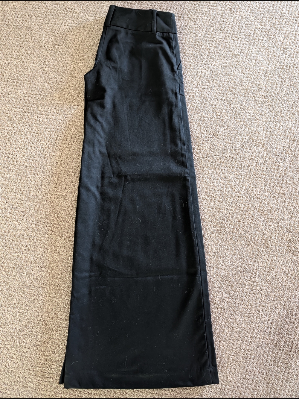 Arden B Wide-Leg Black Women's Trousers - Size 0 - Picture 3 of 5